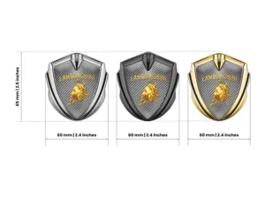Lamborghini Abzeichen Selbstklebend Max Design Aus Edelstahl